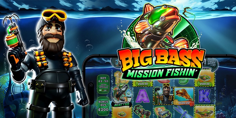 Big Bass Mission Fishin' Slot - First Look & Playthrough